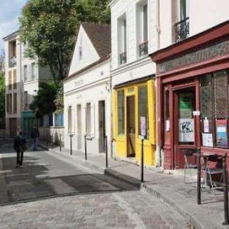 Studio Lumineux, Refait A Neuf, Metro Jourdain Paris Dış mekan fotoğraf