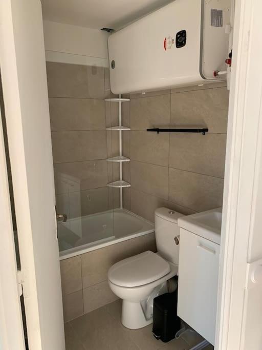 Studio Lumineux, Refait A Neuf, Metro Jourdain Paris Dış mekan fotoğraf